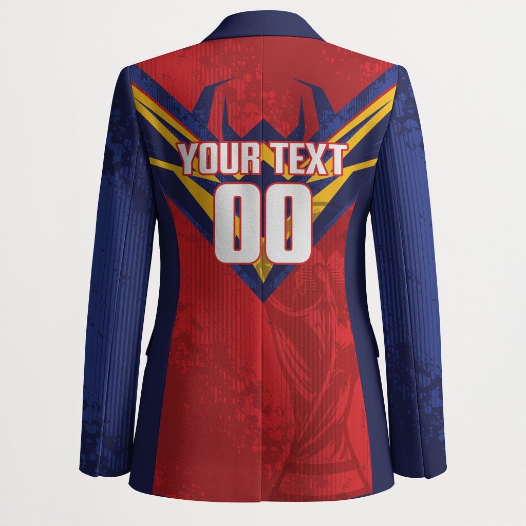 Custom Spain World Football 2026 Blazer La Roja 2nd Champion Proud