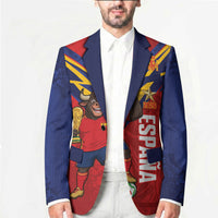 Custom Spain World Football 2026 Blazer La Roja 2nd Champion Proud