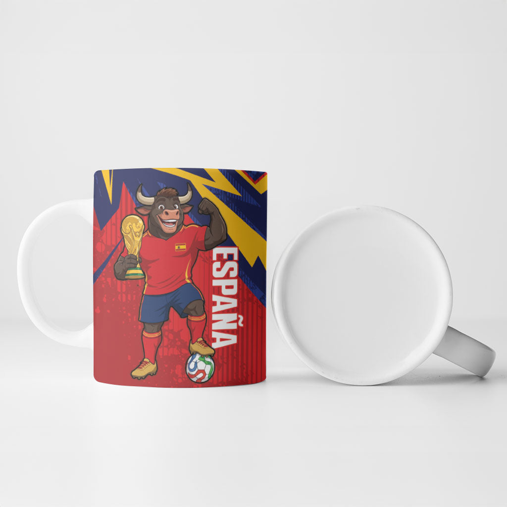 Spain World Football 2026 Ceramic Mug La Roja 2nd Champion Proud