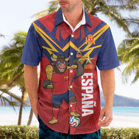 Custom Spain World Football 2026 Hawaiian Shirt La Roja 2nd Champion Proud