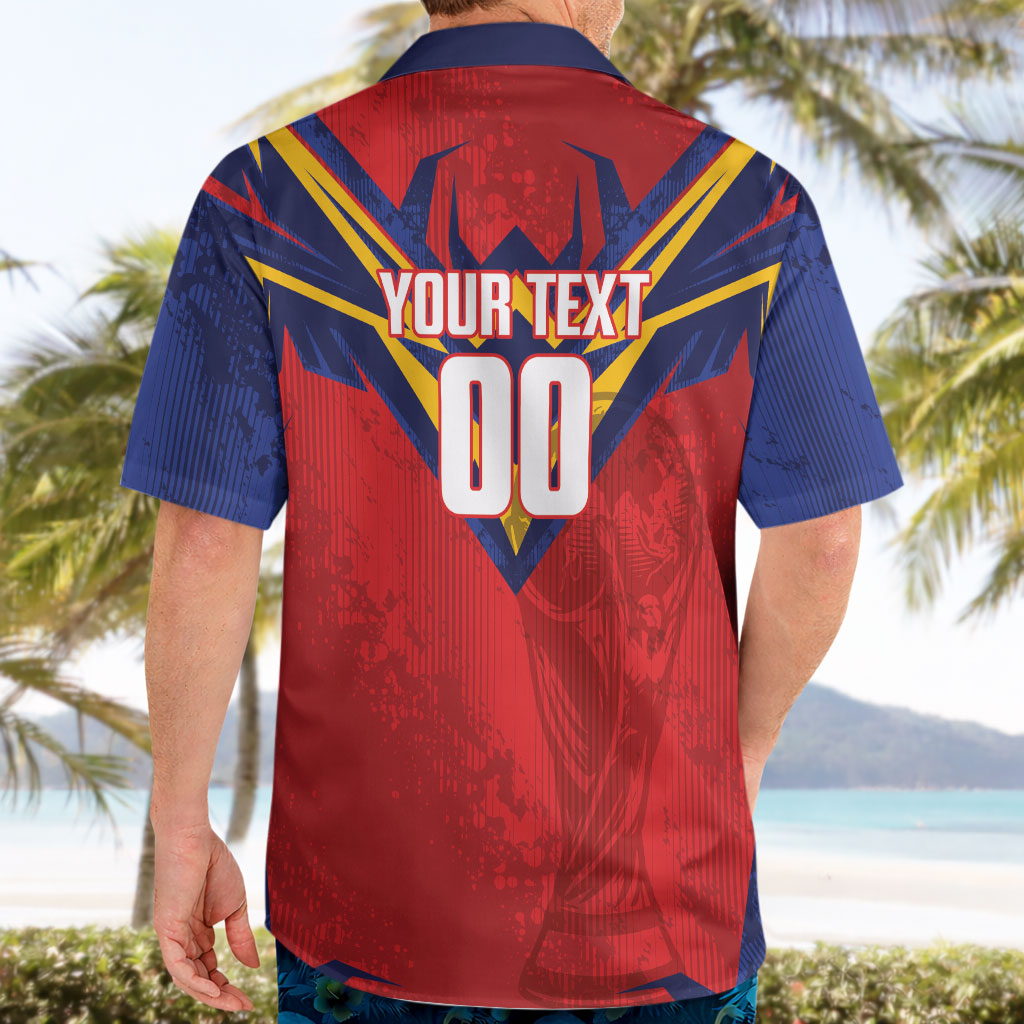 Custom Spain World Football 2026 Hawaiian Shirt La Roja 2nd Champion Proud