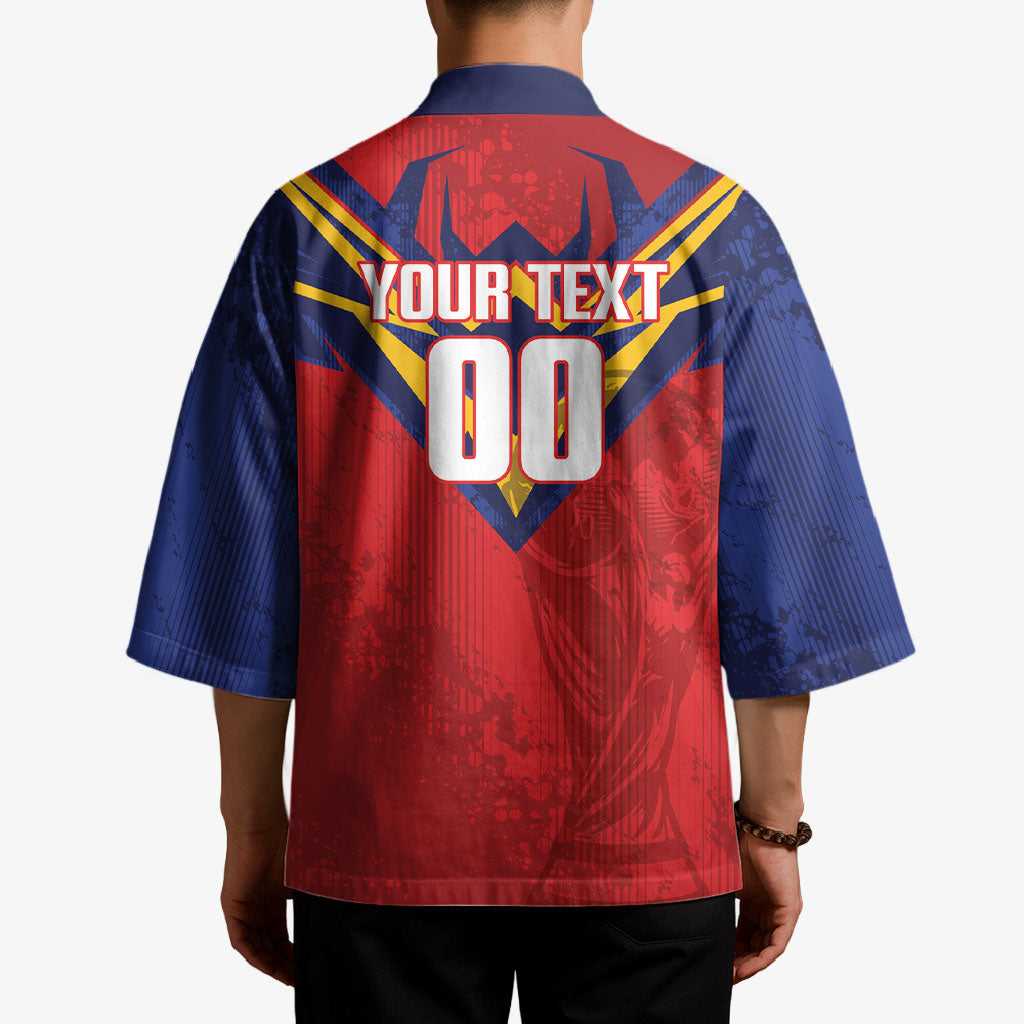 Custom Spain World Football 2026 Kimono La Roja 2nd Champion Proud