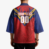 Custom Spain World Football 2026 Kimono La Roja 2nd Champion Proud