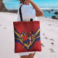Custom Spain World Football 2026 Tote Bag La Roja 2nd Champion Proud