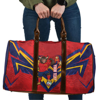 Custom Spain World Football 2026 Travel Bag La Roja 2nd Champion Proud