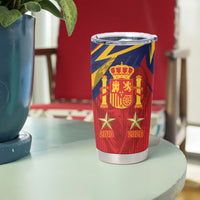 Spain World Football 2026 Tumbler Cup La Roja 2nd Champion Proud