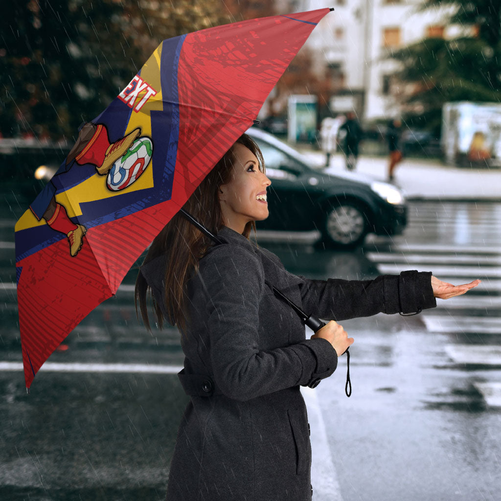 Custom Spain World Football 2026 Umbrella La Roja 2nd Champion Proud