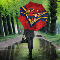 Custom Spain World Football 2026 Umbrella La Roja 2nd Champion Proud