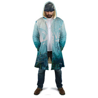 Personalized Dominica Freediving Cloak Leatherback Sea Turtle Ocean Style