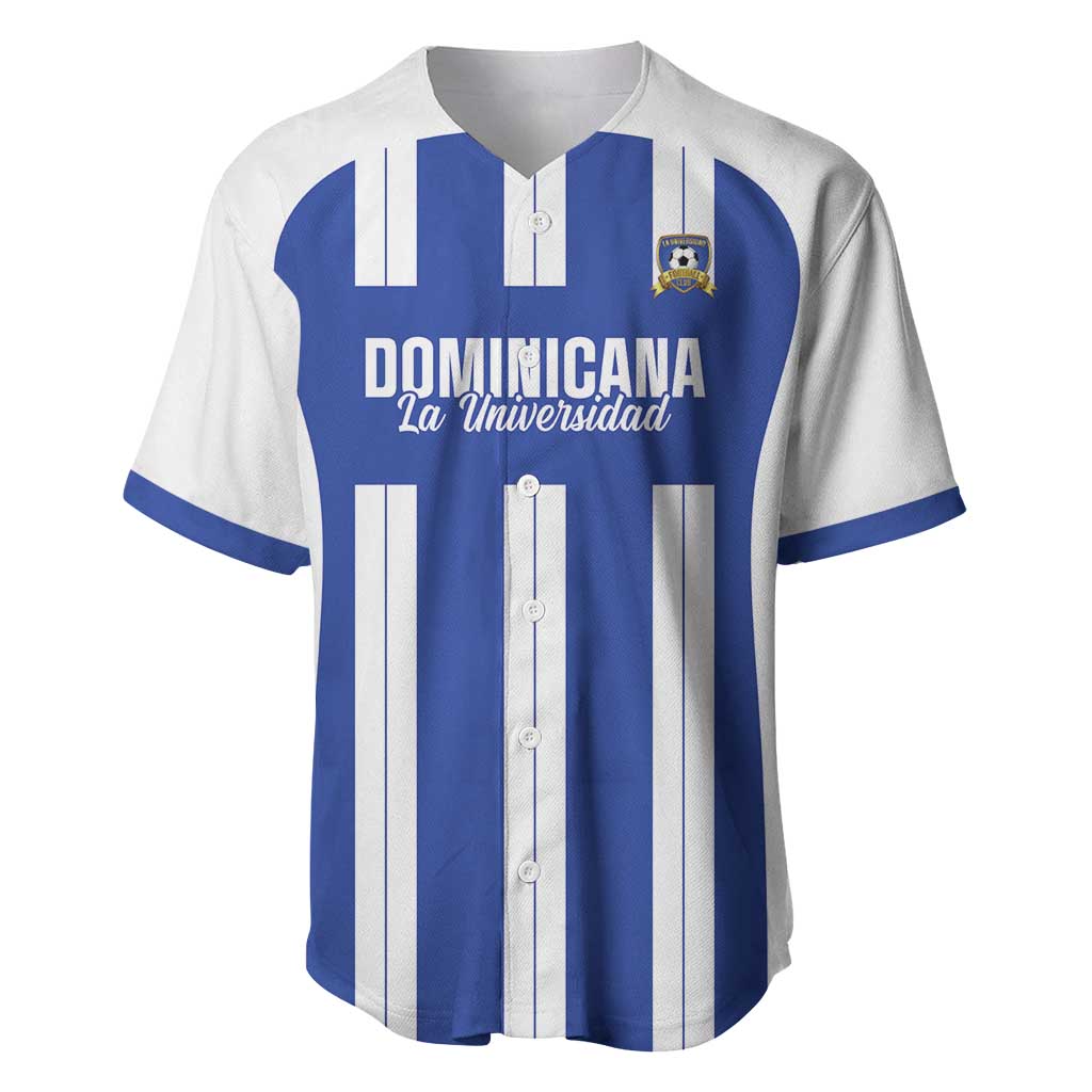 Universidad Dominican Republic Football Custom Baseball Jersey 2025 Go Champions - Wonder Print Shop