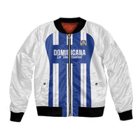 Universidad Dominican Republic Football Custom Bomber Jacket 2025 Go Champions - Wonder Print Shop