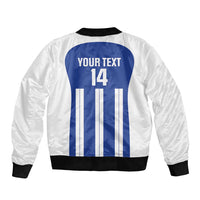 Universidad Dominican Republic Football Custom Bomber Jacket 2025 Go Champions - Wonder Print Shop