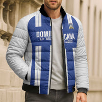 Universidad Dominican Republic Football Custom Bomber Puffer Jacket 2025 Go Champions - Wonder Print Shop