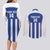 Universidad Dominican Republic Football Custom Couples Matching Long Sleeve Bodycon Dress and Long Sleeve Button Shirt 2025 Go Champions - Wonder Print Shop