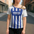Universidad Dominican Republic Football Custom Cross Shoulder Shirt 2025 Go Champions - Wonder Print Shop