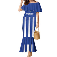 Universidad Dominican Republic Football Custom Family Matching Mermaid Dress and Hawaiian Shirt 2025 Go Champions - Wonder Print Shop