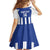 Universidad Dominican Republic Football Custom Family Matching Off The Shoulder Long Sleeve Dress and Hawaiian Shirt 2025 Go Champions - Wonder Print Shop