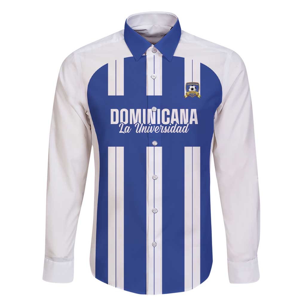 Universidad Dominican Republic Football Custom Family Matching Short Sleeve Bodycon Dress and Hawaiian Shirt 2025 Go Champions - Wonder Print Shop