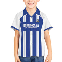 Universidad Dominican Republic Football Custom Family Matching Short Sleeve Bodycon Dress and Hawaiian Shirt 2025 Go Champions - Wonder Print Shop
