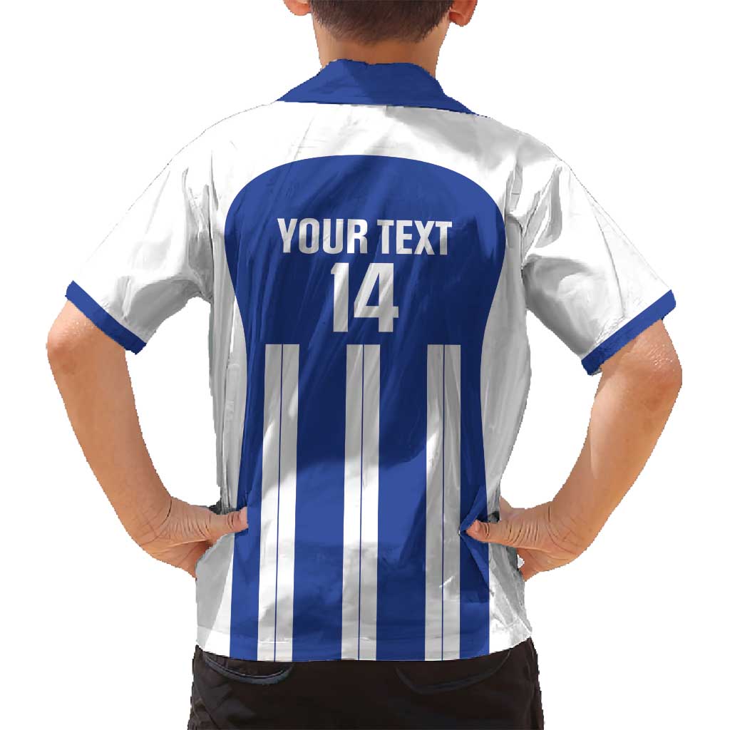 Universidad Dominican Republic Football Custom Family Matching Tank Maxi Dress and Hawaiian Shirt 2025 Go Champions - Wonder Print Shop