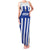 Universidad Dominican Republic Football Custom Family Matching Tank Maxi Dress and Hawaiian Shirt 2025 Go Champions - Wonder Print Shop
