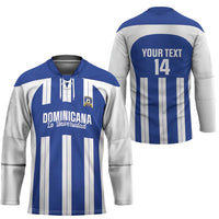 Universidad Dominican Republic Football Custom Hockey Jersey 2025 Go Champions - Wonder Print Shop