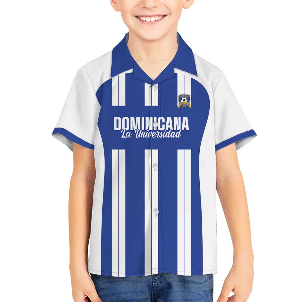 Universidad Dominican Republic Football Custom Kid Hawaiian Shirt 2025 Go Champions - Wonder Print Shop