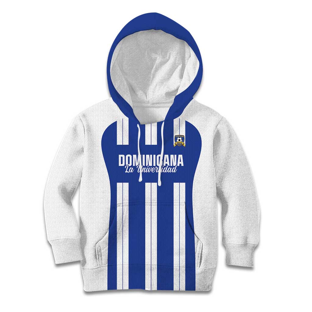 Universidad Dominican Republic Football Custom Kid Hoodie 2025 Go Champions - Wonder Print Shop