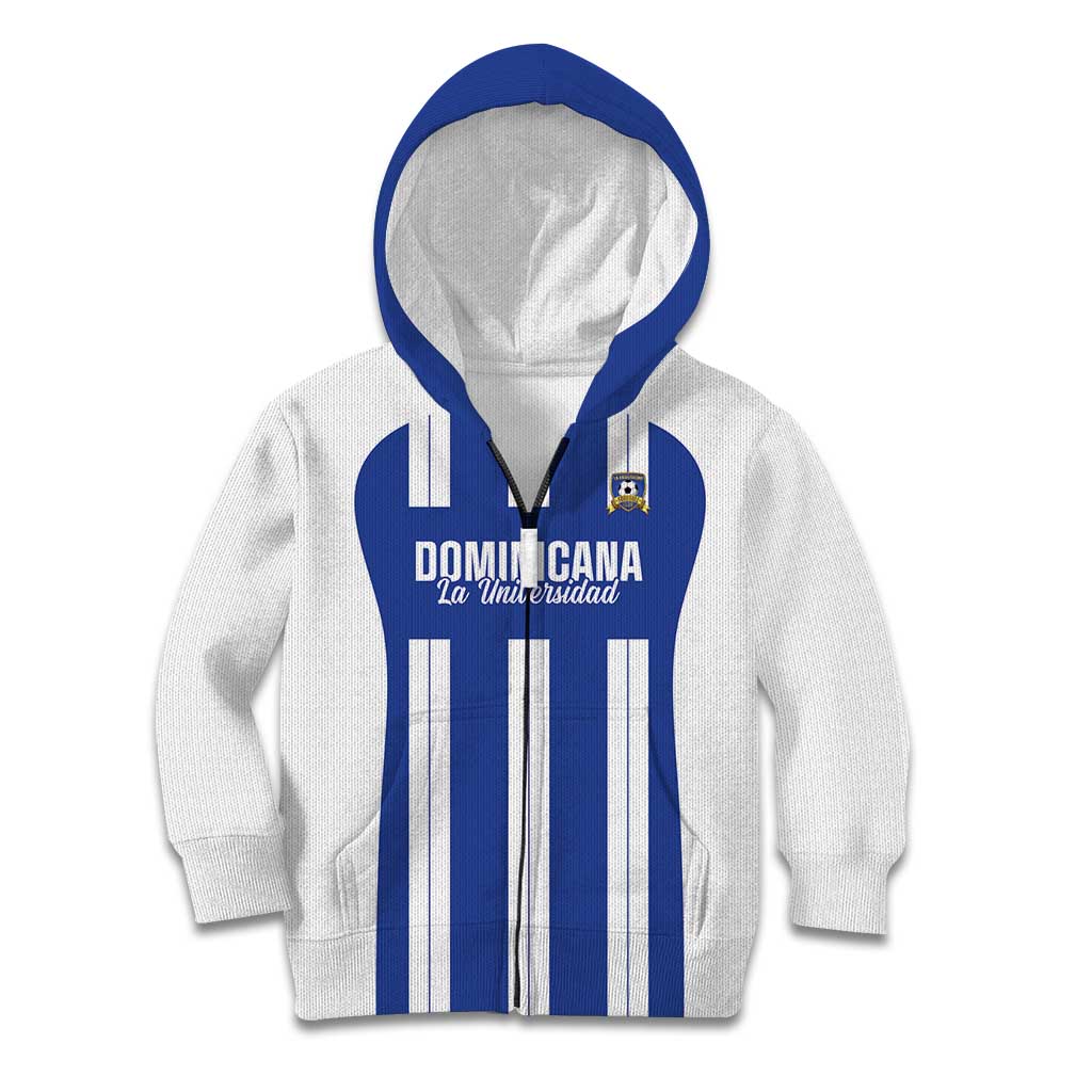 Universidad Dominican Republic Football Custom Kid Hoodie 2025 Go Champions - Wonder Print Shop