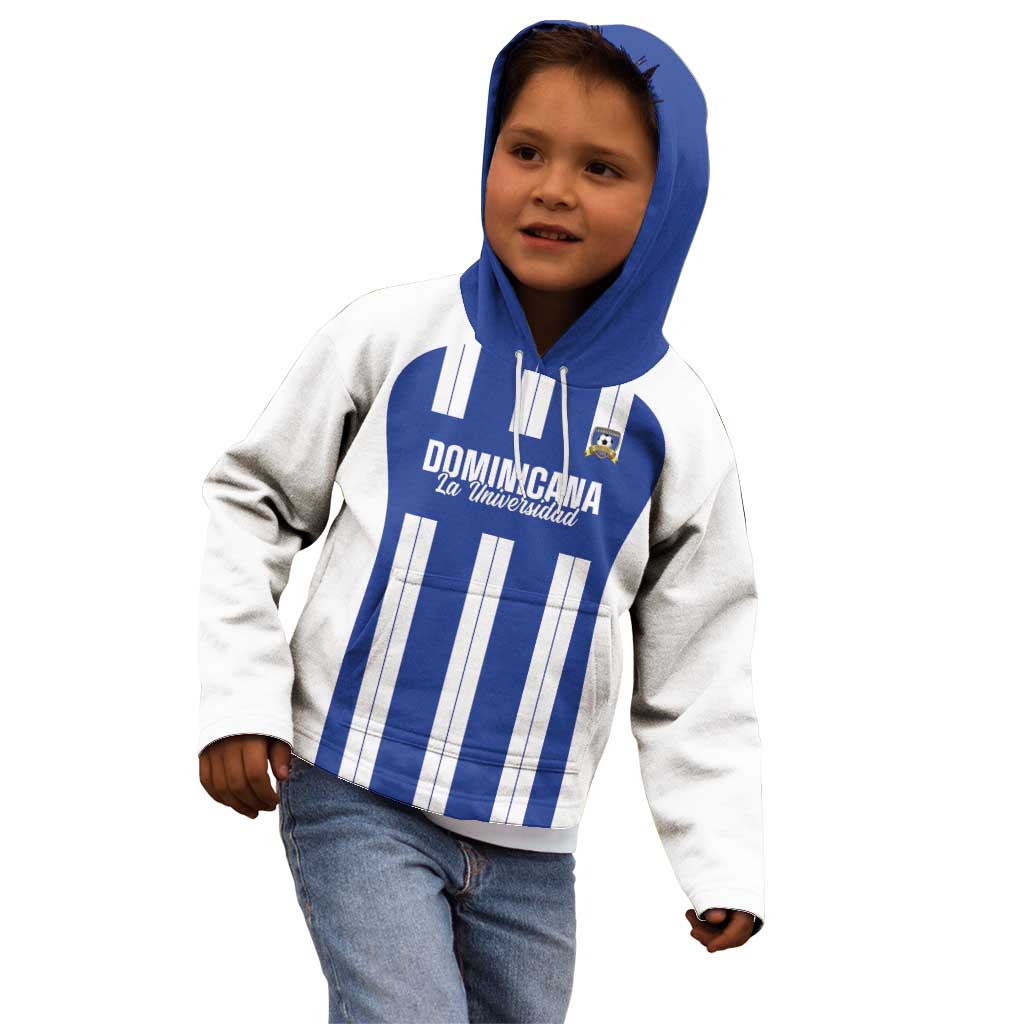 Universidad Dominican Republic Football Custom Kid Hoodie 2025 Go Champions - Wonder Print Shop