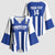 Universidad Dominican Republic Football Custom Kimono Sleeve Blouse 2025 Go Champions - Wonder Print Shop