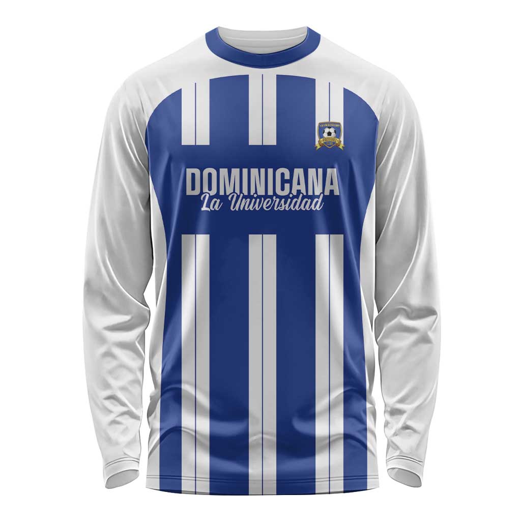 Universidad Dominican Republic Football Custom Long Sleeve Shirt 2025 Go Champions - Wonder Print Shop