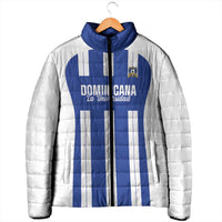 Universidad Dominican Republic Football Custom Padded Jacket 2025 Go Champions - Wonder Print Shop