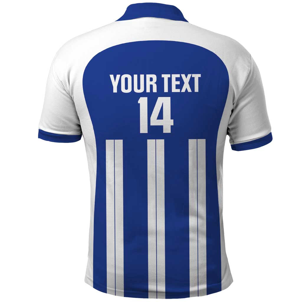 Universidad Dominican Republic Football Custom Polo Shirt 2025 Go Champions - Wonder Print Shop