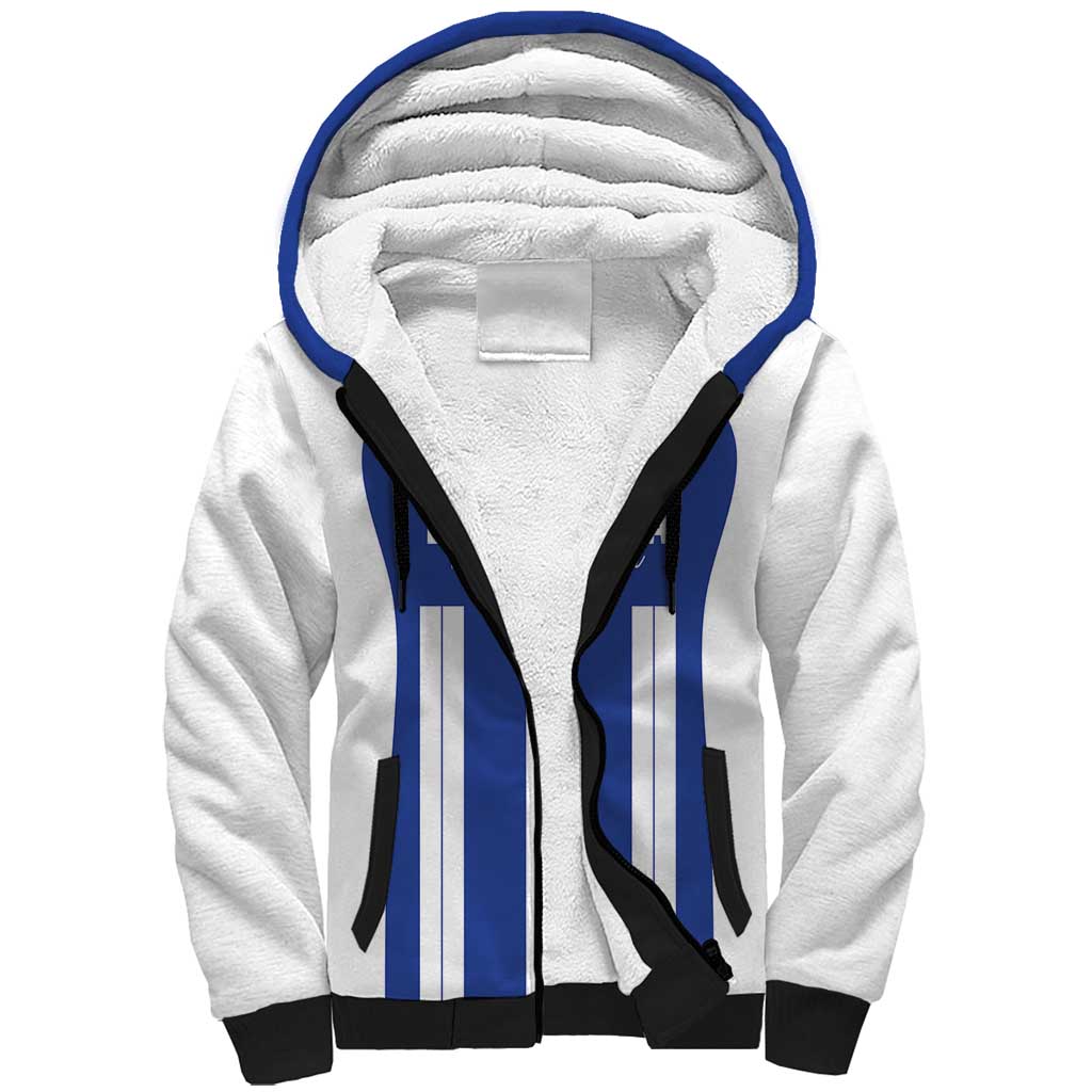 Universidad Dominican Republic Football Custom Sherpa Hoodie 2025 Go Champions - Wonder Print Shop