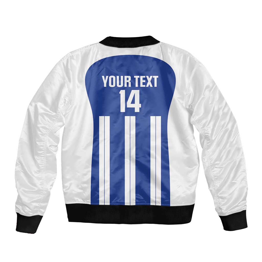 Universidad Dominican Republic Football Custom Sleeve Zip Bomber Jacket 2025 Go Champions - Wonder Print Shop