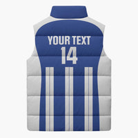 Universidad Dominican Republic Football Custom Sleeveless Puffer Jacket 2025 Go Champions - Wonder Print Shop