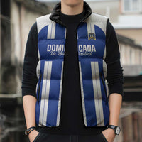 Universidad Dominican Republic Football Custom Sleeveless Puffer Jacket 2025 Go Champions - Wonder Print Shop