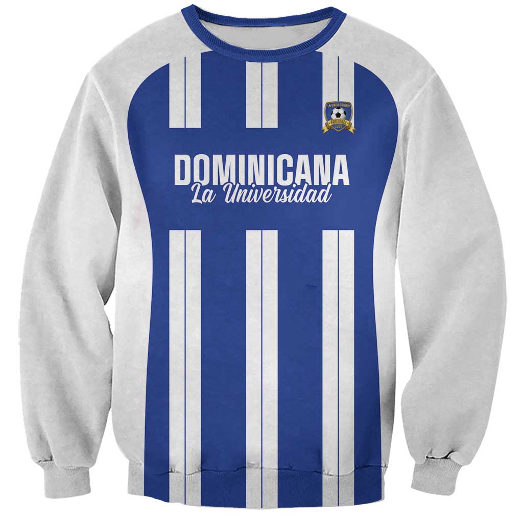 Universidad Dominican Republic Football Custom Sweatshirt 2025 Go Champions - Wonder Print Shop