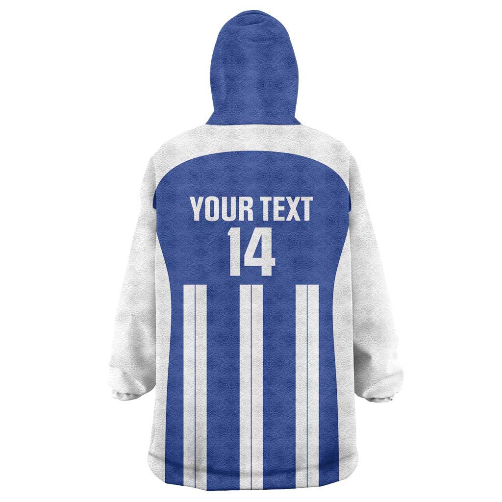 Universidad Dominican Republic Football Custom Wearable Blanket Hoodie 2025 Go Champions - Wonder Print Shop