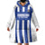 Universidad Dominican Republic Football Custom Wearable Blanket Hoodie 2025 Go Champions - Wonder Print Shop