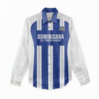 Universidad Dominican Republic Football Custom Women Casual Shirt 2025 Go Champions - Wonder Print Shop