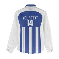 Universidad Dominican Republic Football Custom Women Casual Shirt 2025 Go Champions - Wonder Print Shop