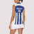 Universidad Dominican Republic Football Custom Women Sleeveless Polo Shirt 2025 Go Champions - Wonder Print Shop