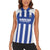 Universidad Dominican Republic Football Custom Women Sleeveless Polo Shirt 2025 Go Champions - Wonder Print Shop