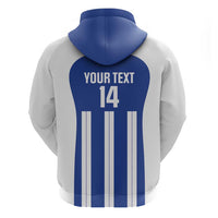 Universidad Dominican Republic Football Custom Zip Hoodie 2025 Go Champions - Wonder Print Shop