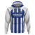 Universidad Dominican Republic Football Custom Zip Hoodie 2025 Go Champions - Wonder Print Shop