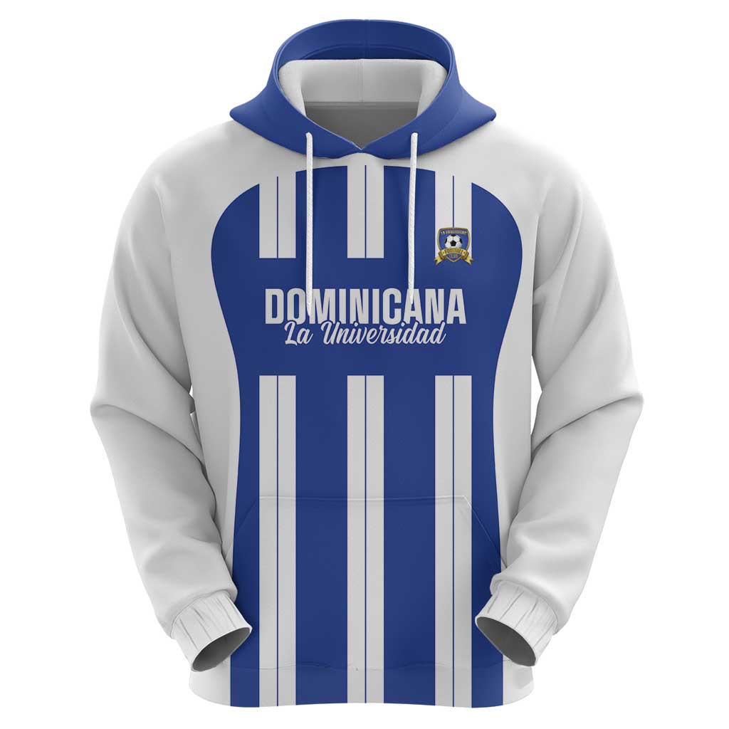 Universidad Dominican Republic Football Custom Zip Hoodie 2025 Go Champions - Wonder Print Shop