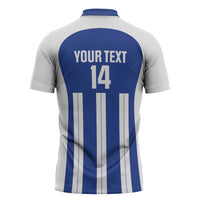 Universidad Dominican Republic Football Custom Zipper Polo Shirt 2025 Go Champions - Wonder Print Shop
