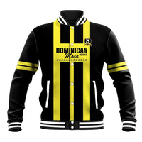 Moca Dominican Republic Football Custom Baseball Jacket 2025 Come On The Cradle - Wonder Print Shop
